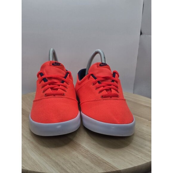 Nike Mini Sneaker Lace Casual Sneakers, #724747-641, Solar/Navy, Womens Size 7.5 - Picture 2 of 9